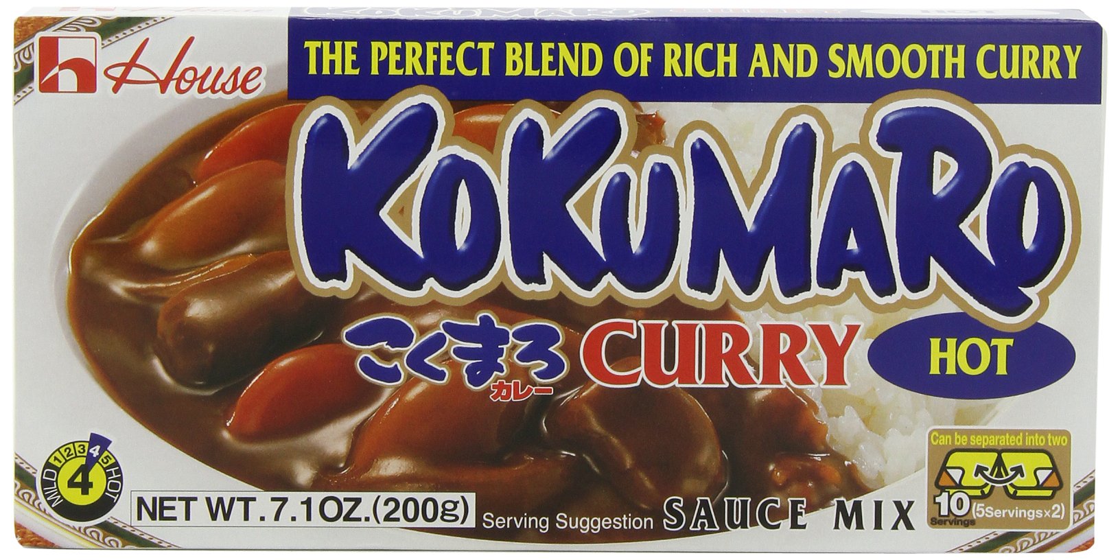 Amazon.com : House Foods Kokumaro Curry, Hot, 4.93-Ounce Boxes